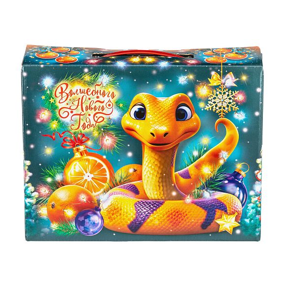 Сладкий новогодний подарок Чемоданчик Апельсинка