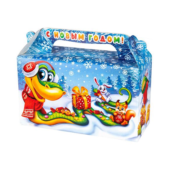 Сладкий новогодний подарок Курьер Ужик