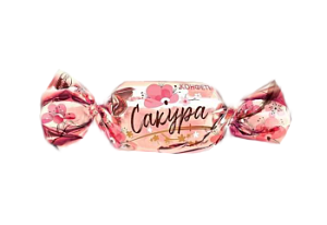 Конфета Сакура со вкусом клубники и мяты