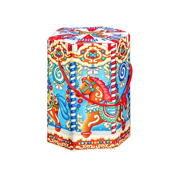 Сладкий новогодний подарок Пряничная карусель